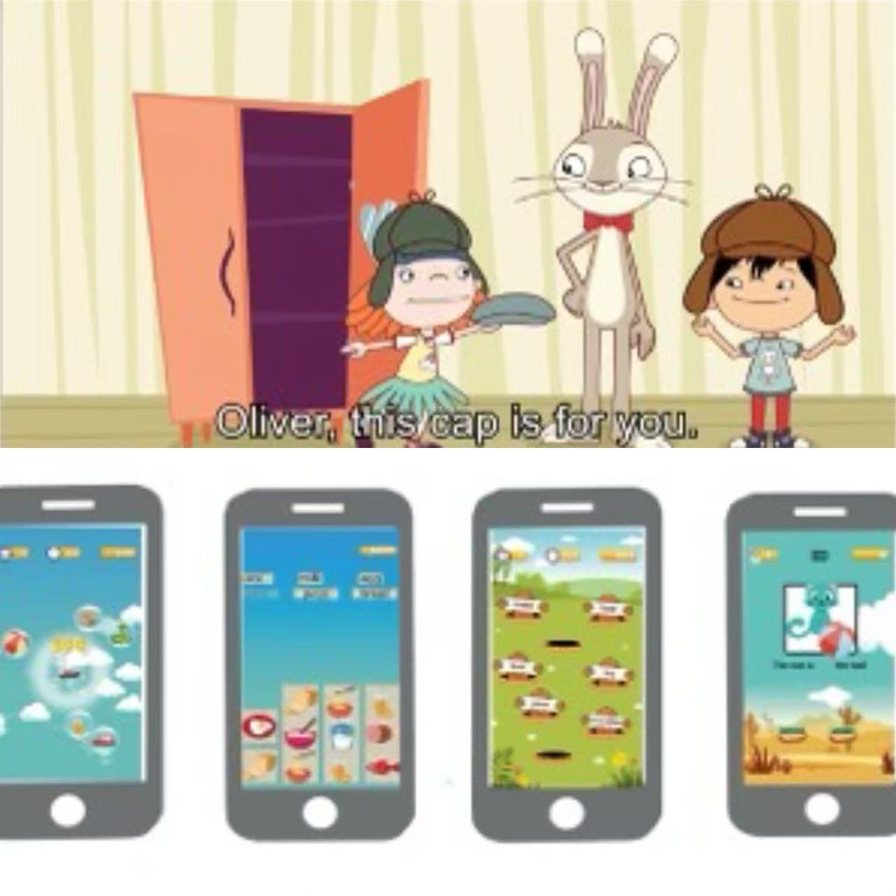 Digital game-based English learning curriculum project